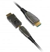 כבל HDMI אופטי 50 מטר להשחלה תומך 4K